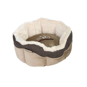 Mand rond Cute Pets Taupe