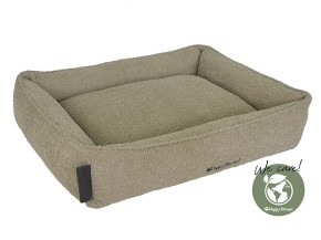 Mand rechthoekig Boucle (L) Beige L - 95 x 75 x 15 cm Mand rechthoekig Boucle (L) Beige L - 95 x 75 x 15 cm