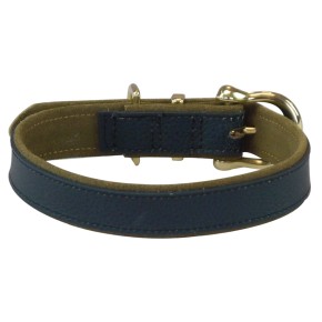 Halsband Zadelleer basis Blauw