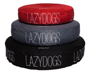 Aufblasbares Kissen Lazy Dog Rund (XL) Grau Aufblasbares Kissen Lazy Dog Rund (XL) Grau