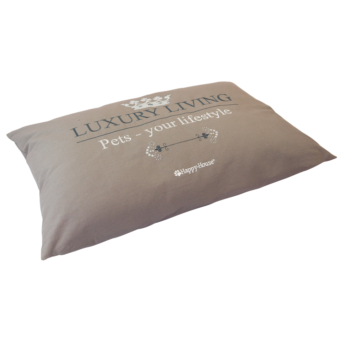 basique coussin luxury living s taupe