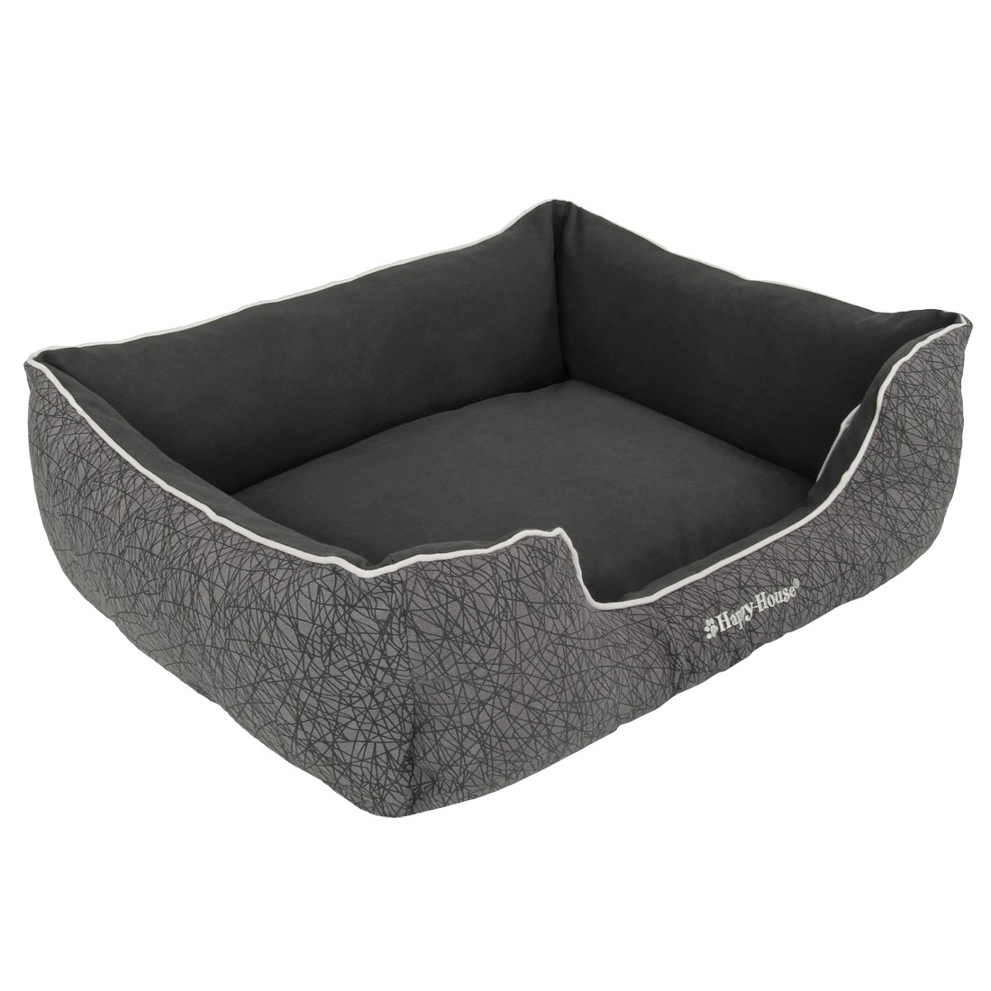 basket rectangular casual living s grey