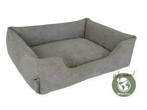 Basket rectangular The Real Sustainable Collection Soft Melange Beige/Grey