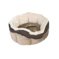 Basket round Cute Pets Taupe Basket round Cute Pets Taupe