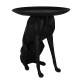Beistelltisch Hund Schwarz