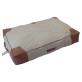 block pillow canvas collection m taupe