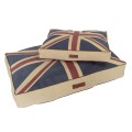 Blockkissen Fahnen Kollektion Blau
