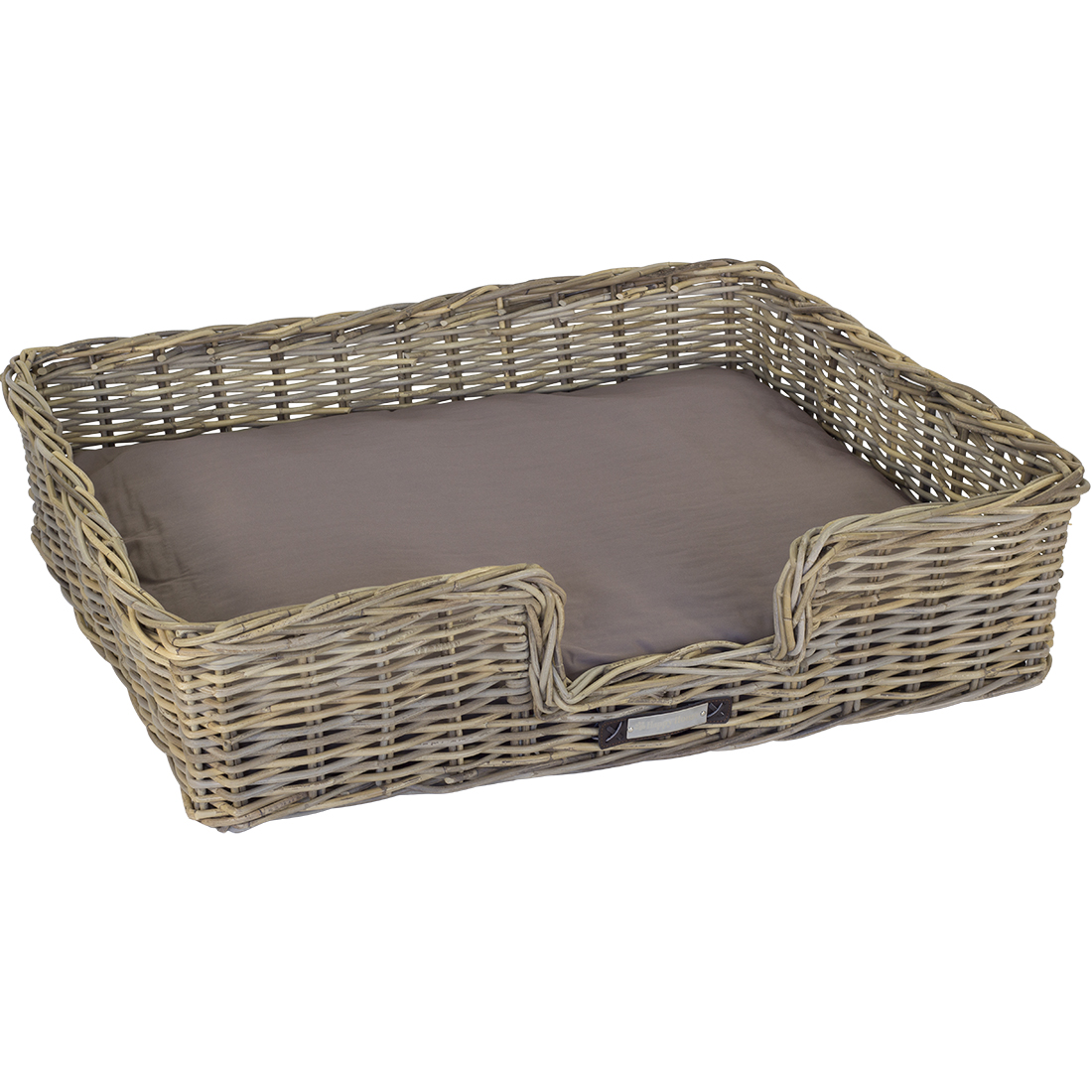 classic rattan basket xxl rectangular