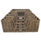 classical dogbasket deluxe open braided rattan l rectangular luxury outdoor pillow