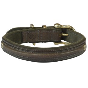 Collar Saddle leather Luxury Brown