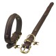 collar saddle leather luxury l brown