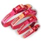 collier nylon rainbow orange rosa xs