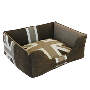 Corbeille rectangulaire Collection Drapeau Brun