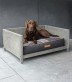 Coussin bloc Collection Drapeau M Gris
