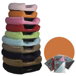 Cover Basket round Ribcord (M) Orange