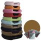 Cover Basket round Ribcord S Camel