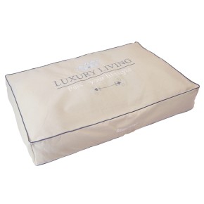 Cover Block pillow Luxury Living (M) Offwhite