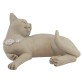 Decoration lying Cat beige