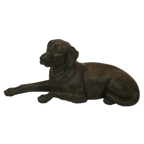 Dekoration Retriever liegend (Schwarz) Dekoration Retriever liegend (Schwarz)