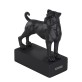 Dog breed sculpture Boxer black