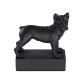 Dog breed sculpture French Bulldog black