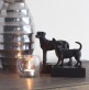 dog breed sculpture great dane black