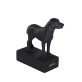 dog breed sculpture labrador black