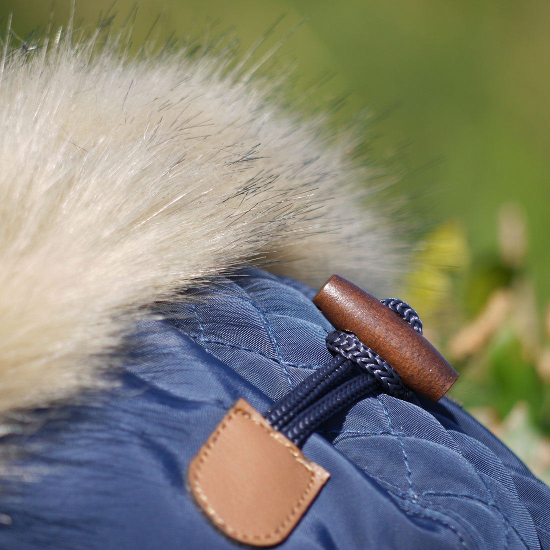dogfashion jacket royal blue size 48