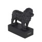 Figure de race de chien Bouvier Bernois noir
