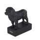 Figure de race de chien Bouvier Bernois noir
