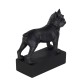 Figure de race de chien Bulldog Française noir