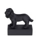 Figure de race de chien Cocker Spaniel noir