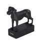 Figure de race de chien grand danois noir