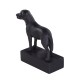 Figure de race de chien Labrador noir