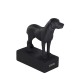 Figure de race de chien Labrador noir