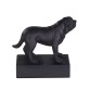 Figure de race de chien Mastiff noir