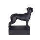 Figure de race de chien Ridgeback noir