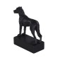 Figure de race de chien Ridgeback noir
