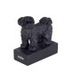 Figure de race de chien Shih Tzu noir