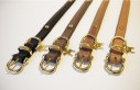 Halsband Sattelleder Luxus XXL Schwarz