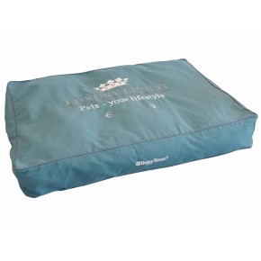 Housse Coussin bloc Luxury Living (L) Teal