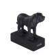 Hunderasse Skulpture Mastiff Schwarz