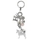 Keychain Jack Russel white