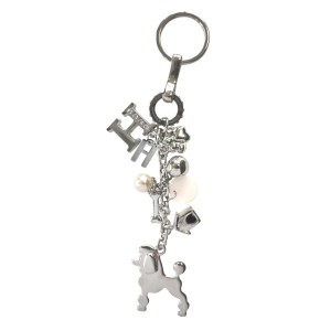 Keychain Poodle (white)