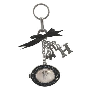 Keychain with pictureframe (black) Keychain with pictureframe (black)