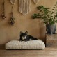 Kissen Boucle S Beige