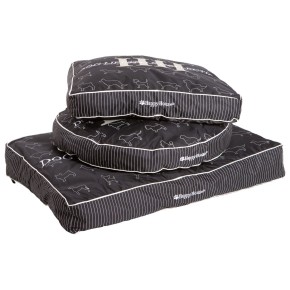 Kissen print Schwarz Kissen print Schwarz