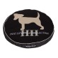 Kissen Rund S Jack Russel Schwarz