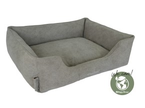 Korb rechteckig Soft Melange (L) Beige/Grau L - 95 x 75 x 27 cm