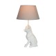 lamp chihuahua shiney white